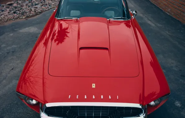 Picture Red, Old, Ferrari