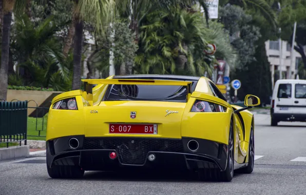 Picture supercar, yellow, GTA, Spano, Spania