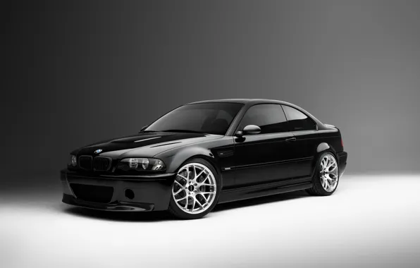 Picture BMW, black, E46