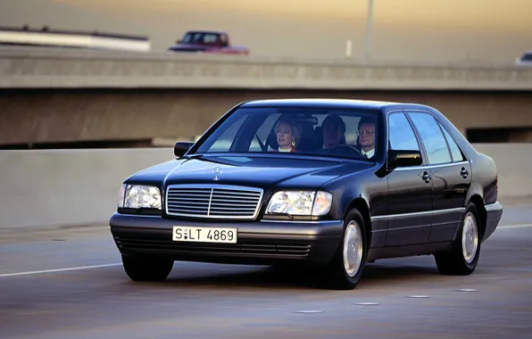 Picture mercedes-benz, s600, w140