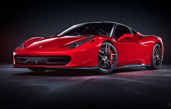 Picture Ferrari, red, Ferrari, red, 458, Italy, Italia, by NasG85