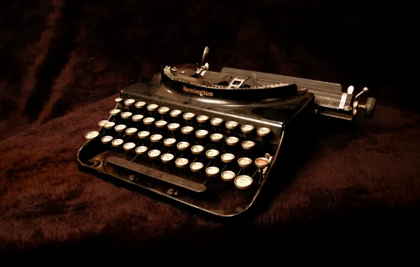 Picture background, typewriter, Remington