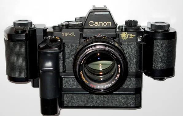 Picture macro, camera, Canon F-1