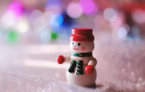 Picture macro, toy, new year, snowman