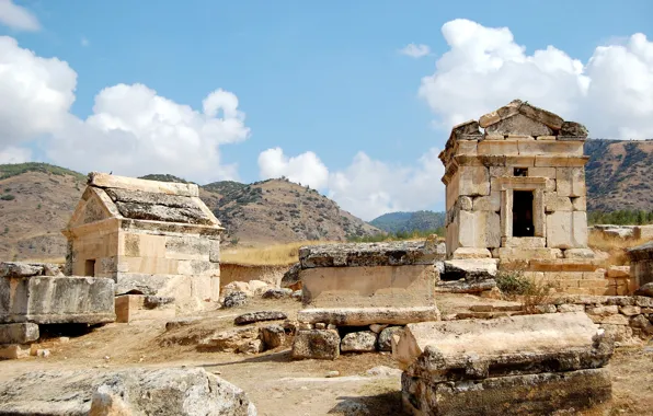 Picture the ruins, Turkey, Hierapolis, Hierapolis, the ancient city