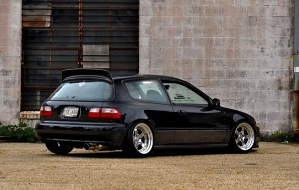 Picture Honda, Civic, Stance, Low, BellyScrapers, CCW, eg6