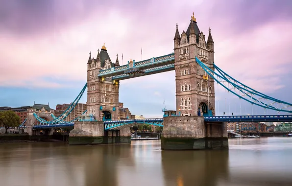 Picture river, London, Tower bridge, Thames