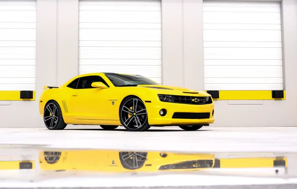 Picture Chevrolet, Camaro, yellow, Transformers, Edition