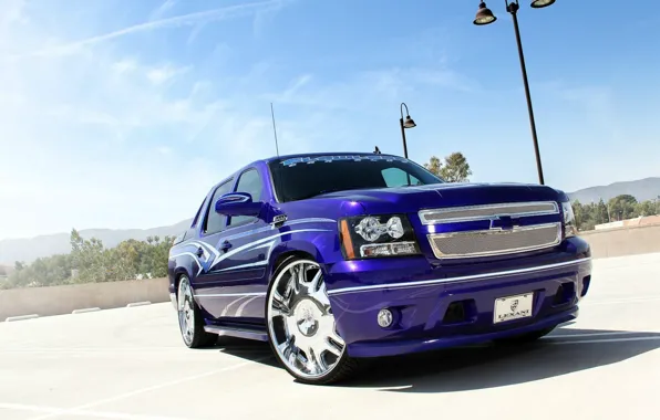 Picture tuning, Chevrolet, pickup, Avalanche