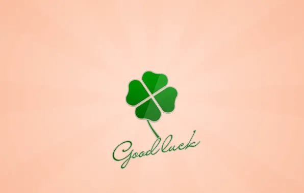 Picture Green, Good Luck, Clover, Good luck, Dmitriy Ushakov Design