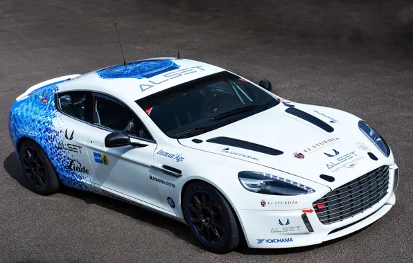 Picture machine, white, Aston Martin, Hybrid, the front, Fast S, Hydrogen