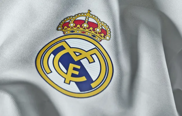 Picture wallpaper, sport, logo, football, Real Madrid CF