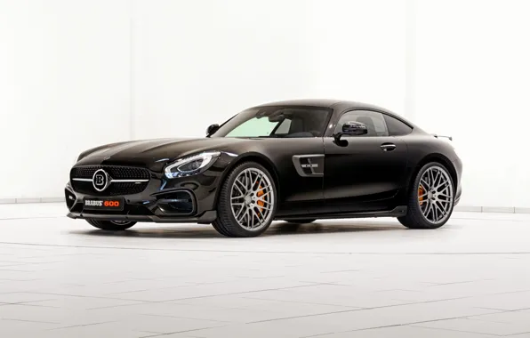 Picture black, Brabus, Mercedes, AMG, Black, BRABUS, AMG, 2015, GT S, C190, Mercedes-Bnz
