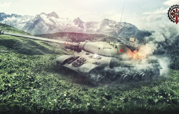 Picture Game, USSR, Games, Art, World of Tanks, Is-3, Wargaming Net, FuriousGFX, IS-3