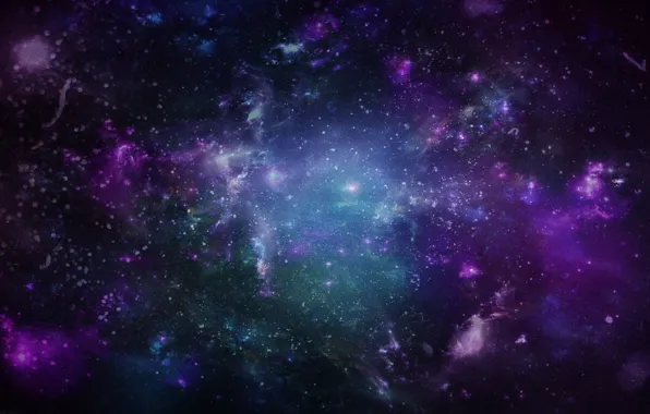 Picture glare, stars, Space, Dmitriy Ushakov Design, inside of space