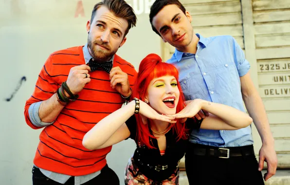 Picture look, style, group, rock, Hayley Williams, Paramore, Hayley Williams, Taylor York