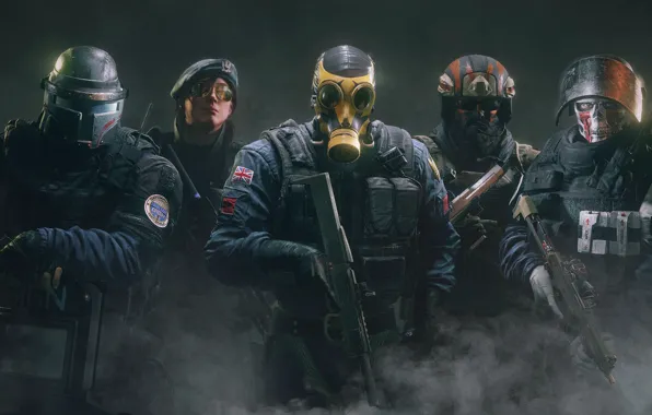 Picture mask, victories, characters, Rainbow six