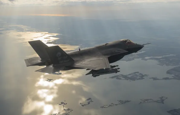 Picture fighter, bomber, F-35B, Lockheed Martin