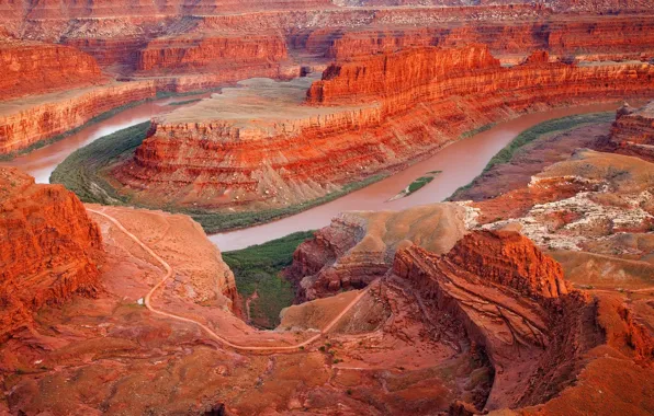 Picture river, Utah, Dead Horse Point State Park