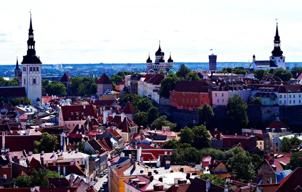 Picture home, Estonia, panorama, Tallinn