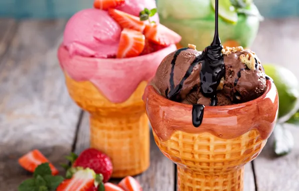Picture colorful, ice cream, dessert, sweet, sweet, dessert, ice cream