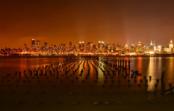 Picture new york city, pier, hudson river, weehawken