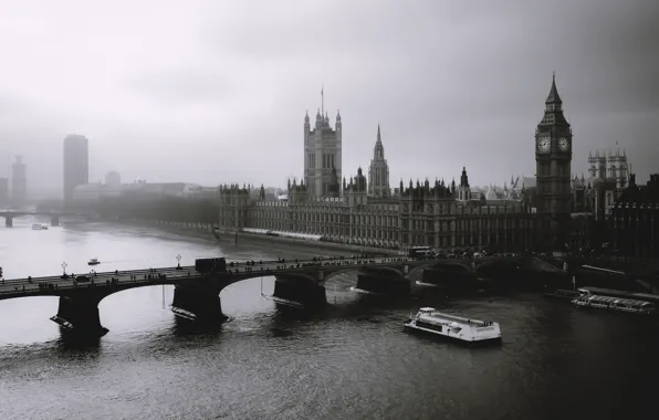 Picture fog, London, london