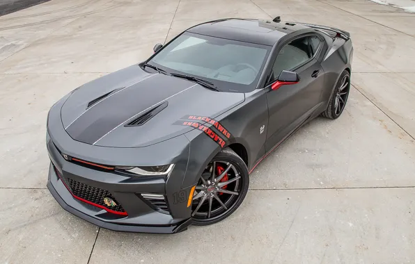 Picture Chevrolet, Camaro, Chicago, Coupe, Blackhawks, 2016, Themed
