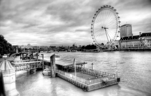 Picture London, London eye, Thames