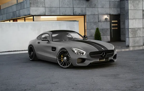 Picture Mercedes-Benz, Front, AMG, Wheelsandmore, Grey, Tuned, 600HP