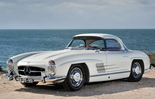 Picture Mercedes-Benz, Mercedes, classic, the front, 300, 1957