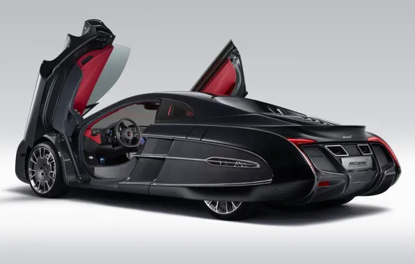 Picture Concept, background, McLaren, door, the concept, supercar, rear view, McLaren, spec.ordering, X-1, X-1