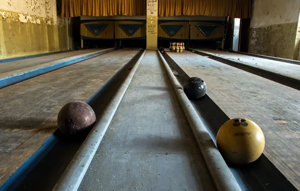 Picture balls, sport, bowling