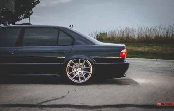 Picture BMW, Boomer, BMW, tuning, Stance, E38, 7iL