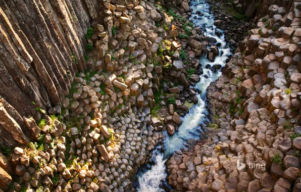 Picture river, stones, rocks, Mexico, gorge, Hidalgo, Huasca de Ocampo