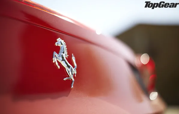 Picture macro, red, logo, Ferrari, supercar, emblem, Ferrari, 458, top gear, Italy, spider, the best TV …