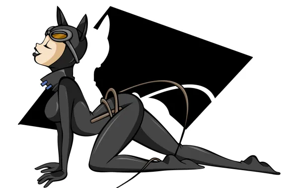 Picture figure, art, Batman: Arkham City, Catwoman, cat woman