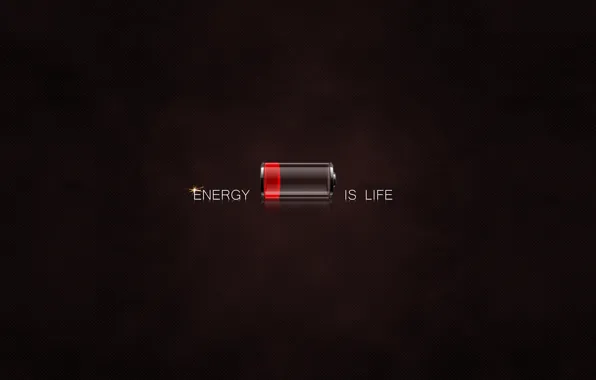 Picture energy, creative, battery