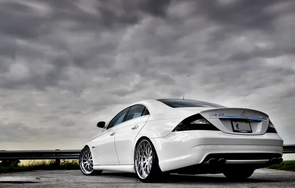 Picture the sky, mercedes-benz, amg, cls 63