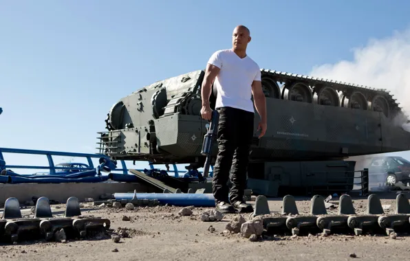 Picture the sky, the film, tank, actor, VIN Diesel, Vin Diesel, Dominic Toretto, Fast and furious …