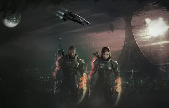 Picture Female, Mass, Effect, Shepard, Commander