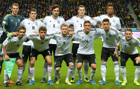 Picture football, players, Germany
