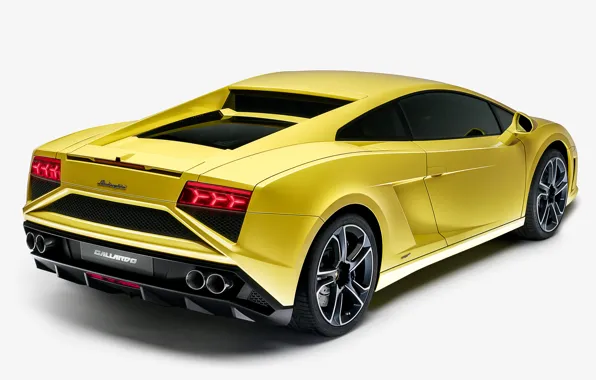 Picture Wallpaper, Lamborghini, Gallardo, back, Lamborghini, Gallardo, 2013, LP560-4