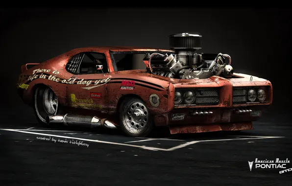 Picture Car, Hot Rod, Pontiac GTO, American Muscle