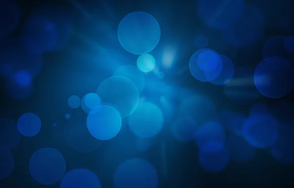 Picture circles, blue, abstraction, background, Wallpaper, wallpapers