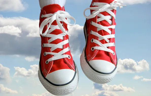 Picture clouds, sneakers, 154