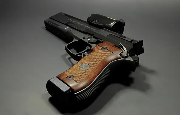 Picture macro, gun, Beretta 87
