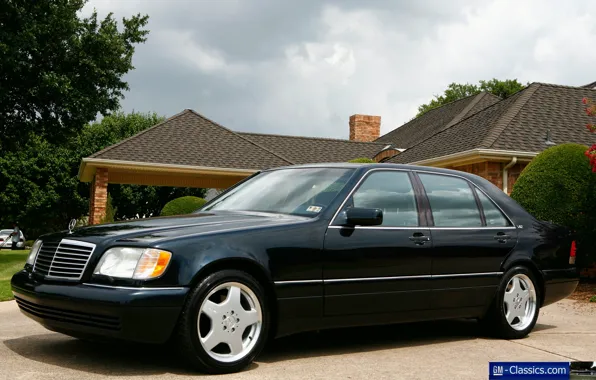 Picture mercedes-benz, s600, w140