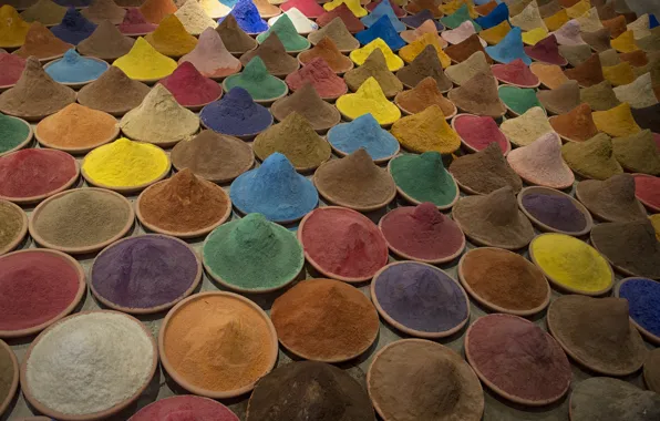Picture paint, plate, powder, installation, The Venice Biennale