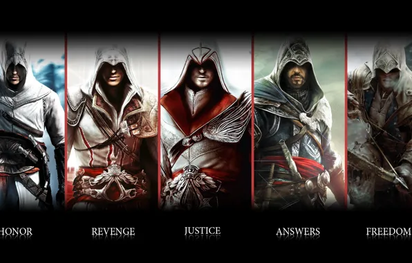 Picture weapons, assassins creed, Altair, killer, blade, ubisoft, Ezio, Connor, animus